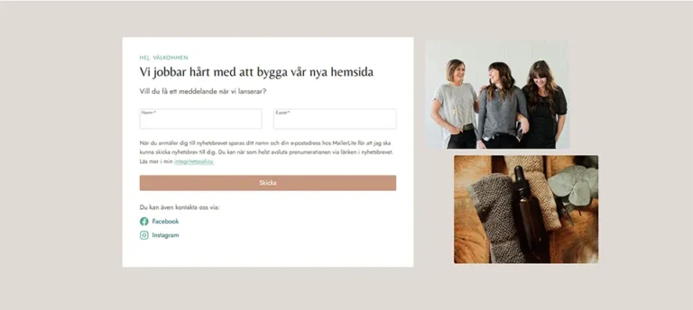 Wellness kommer snart