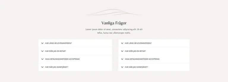 Wellness vanliga frågor